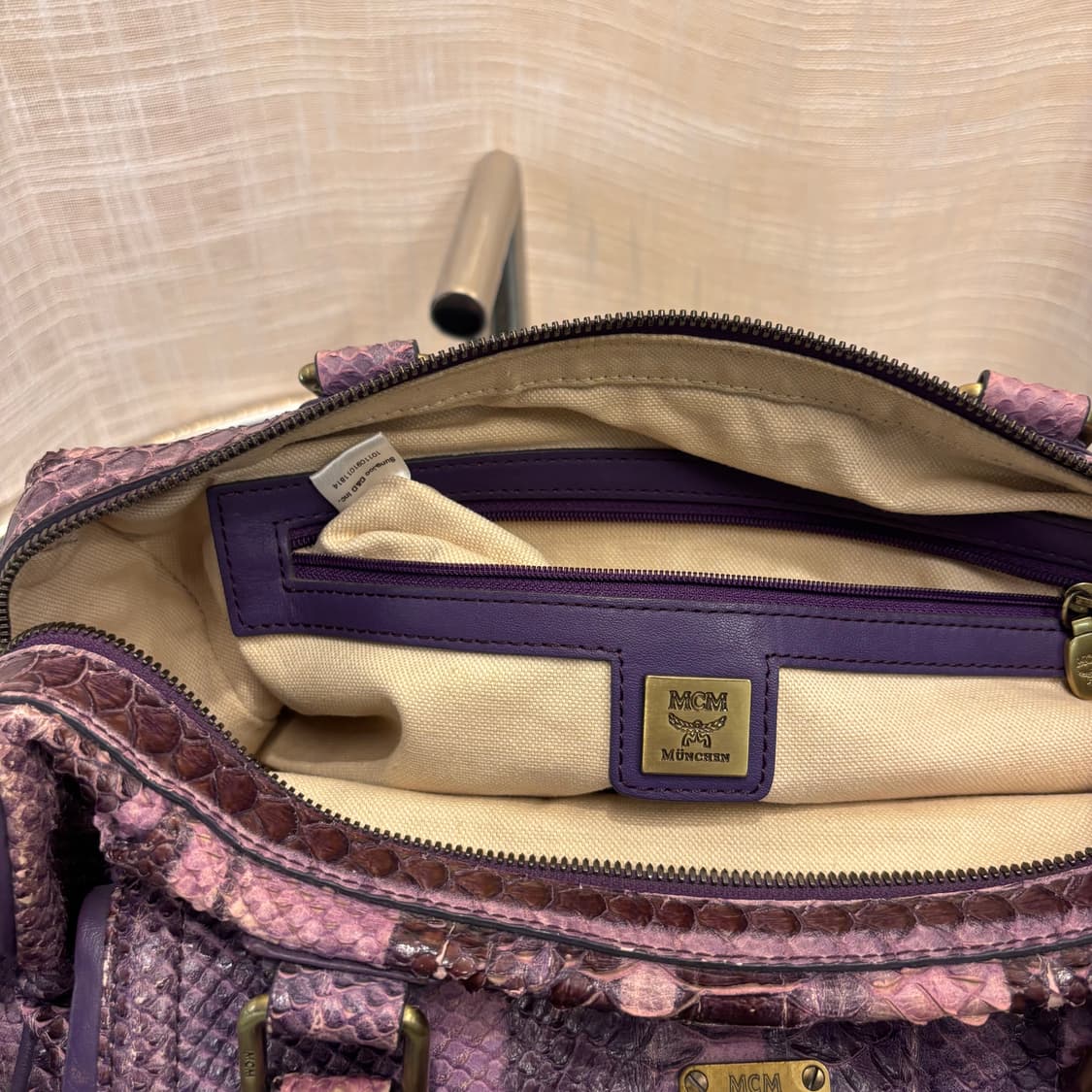 정품 MCM 벰피 보스턴 토트백     상품이미지7