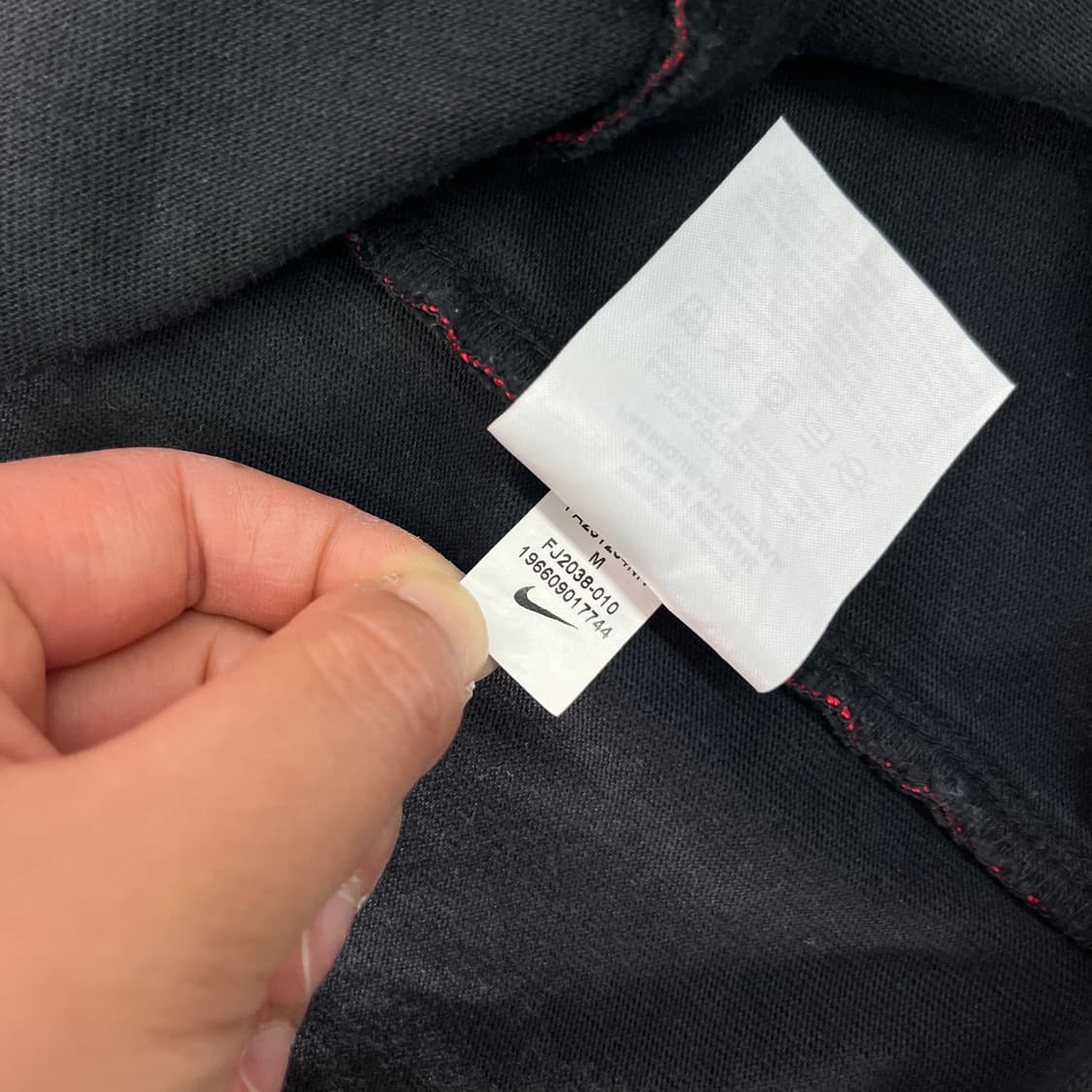 100 나이키 X 앰부쉬 져지탑 반팔 티셔츠 상품이미지9