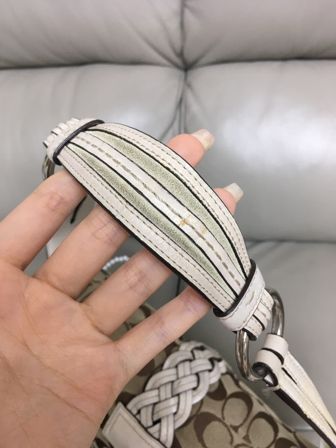 코치 시그니처 꼬임 갸루 y2k 숄더백 상품이미지7