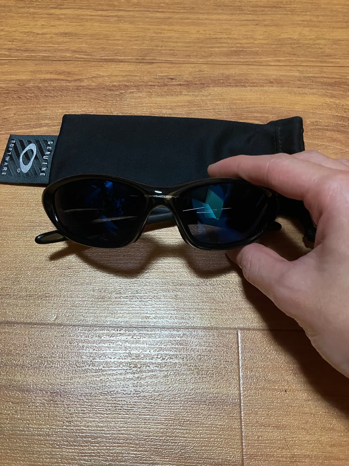 오클리 xx 트웬티 폴리쉬드블랙 아이스이리듐 상품이미지1