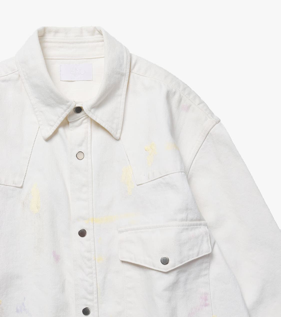 URU TOKYO - PAINT DENIM WESTERN JACKET 상품이미지2