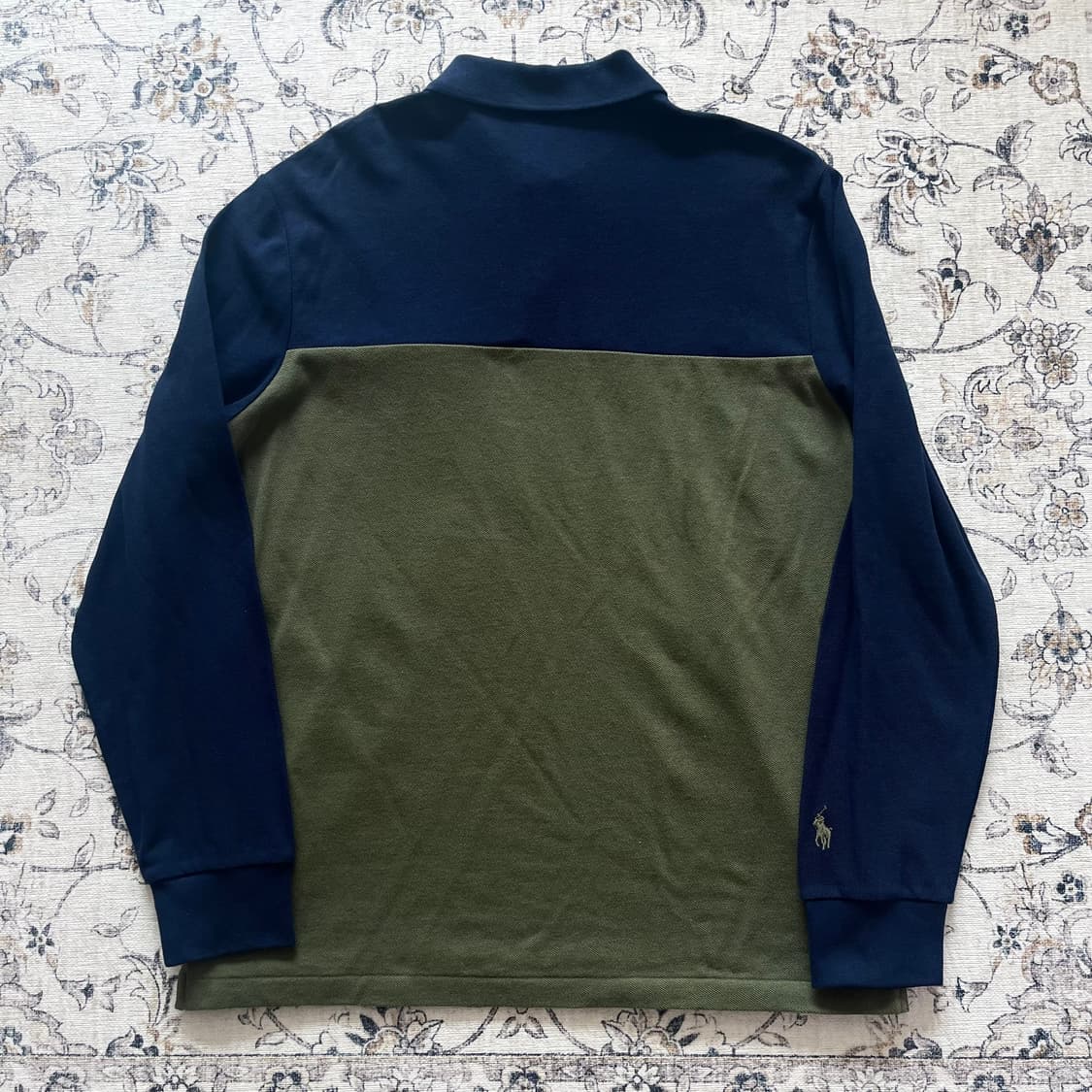 폴로 신형 자수포니 배색 카라티 상품이미지2