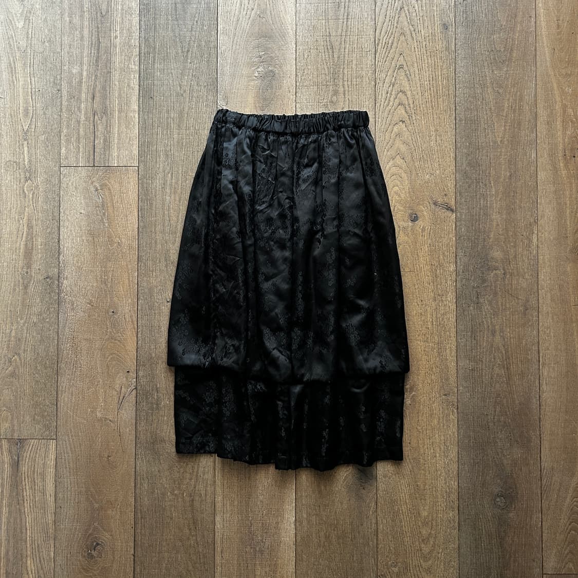 Floral Jacquard Layer Volume Skirt 상품이미지1