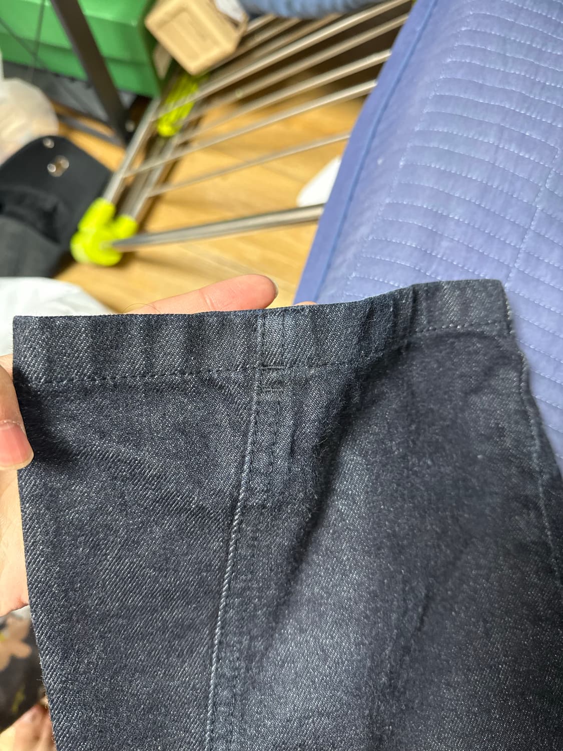 포스트아카이브팩션 데님 인디고 셋업 판매합니다 둘다m사이즈 상품이미지6