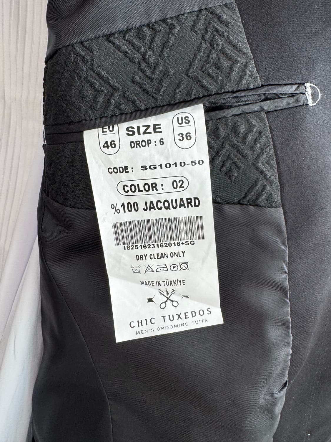 턱시도 풀세트 (95-100/33 허리) 상품이미지4