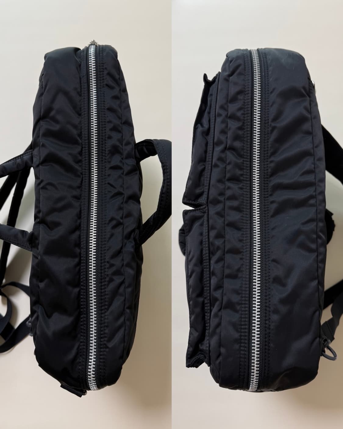 (초미품) PORTER 포터 탱커 3way 브리프케이스 블랙 백팩 상품이미지5