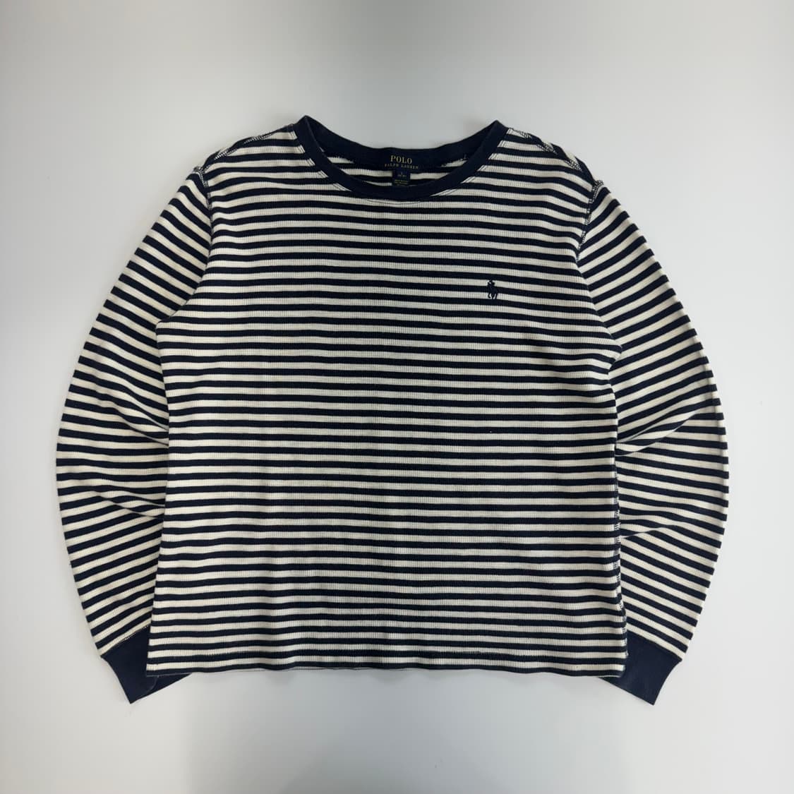 Polo 폴로 네이비 포니 스트라이프 니트 상품이미지3