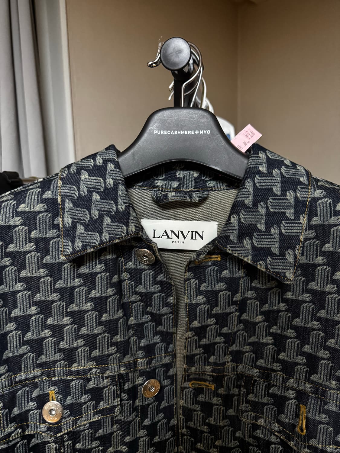 랑방 모노그램 데님자켓 상품이미지5