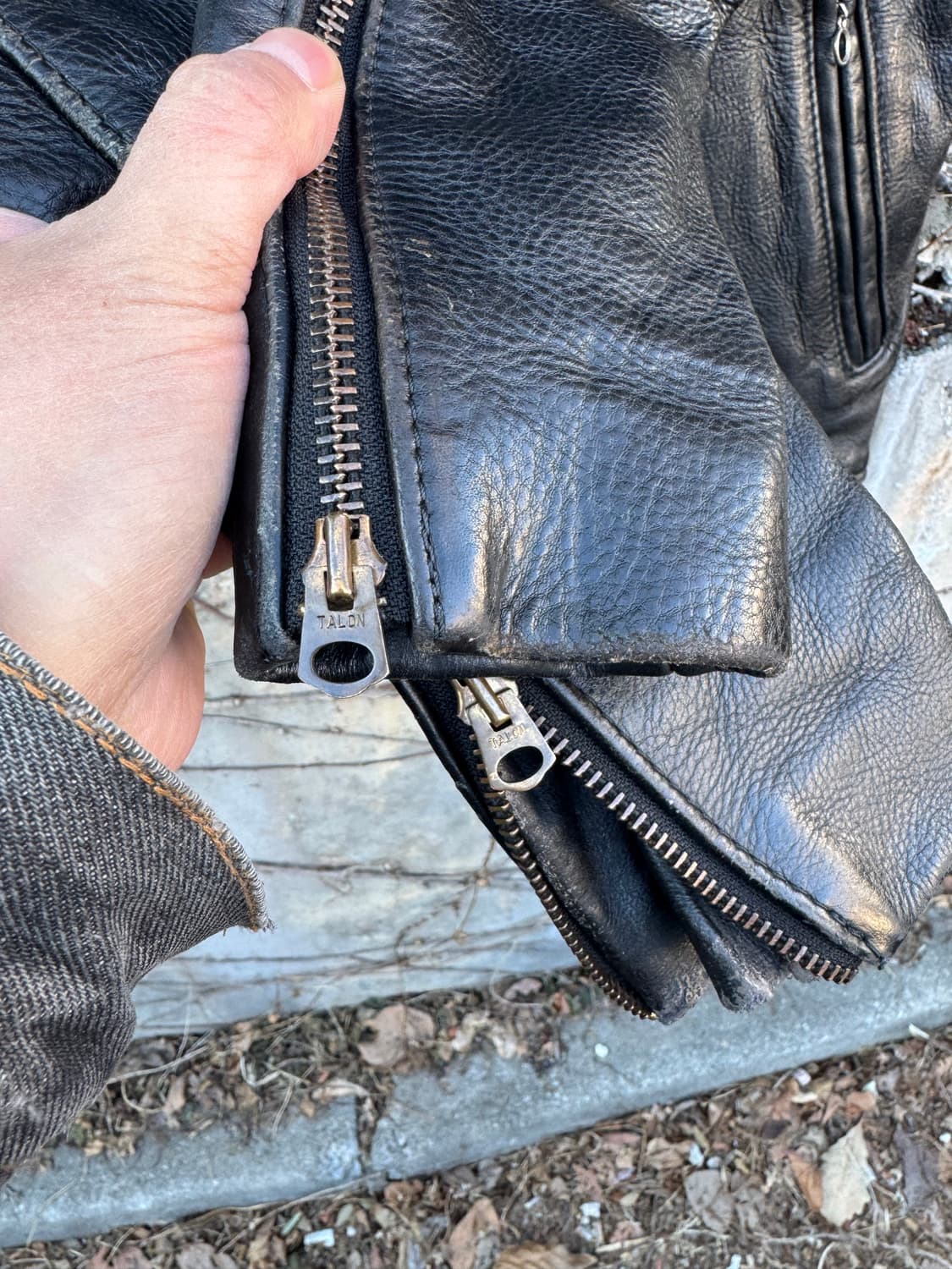 Vanson 타입 b 싱글라이더 가죽 자켓 36 상품이미지6