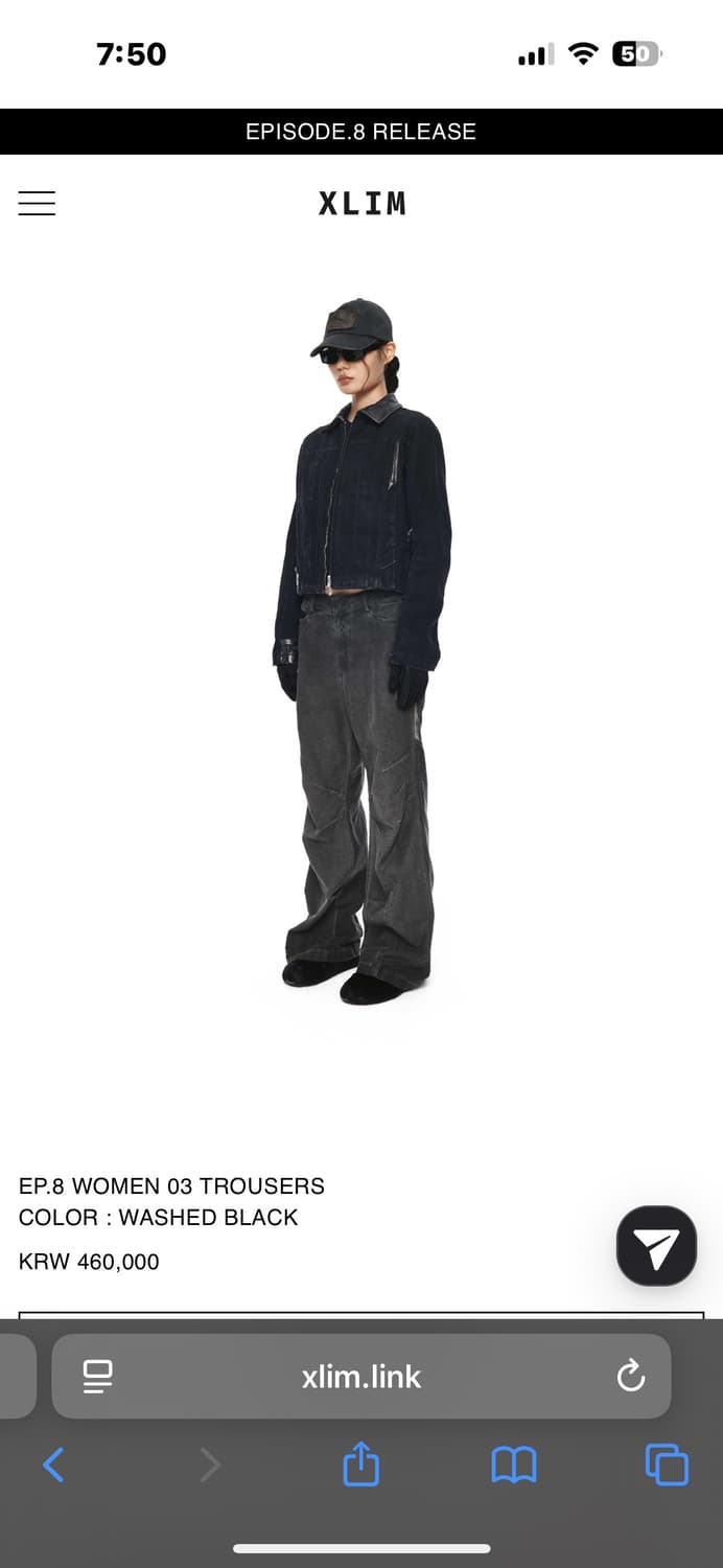 엑슬림 EP.8 WOMEN 03 TROUSERS 상품이미지4