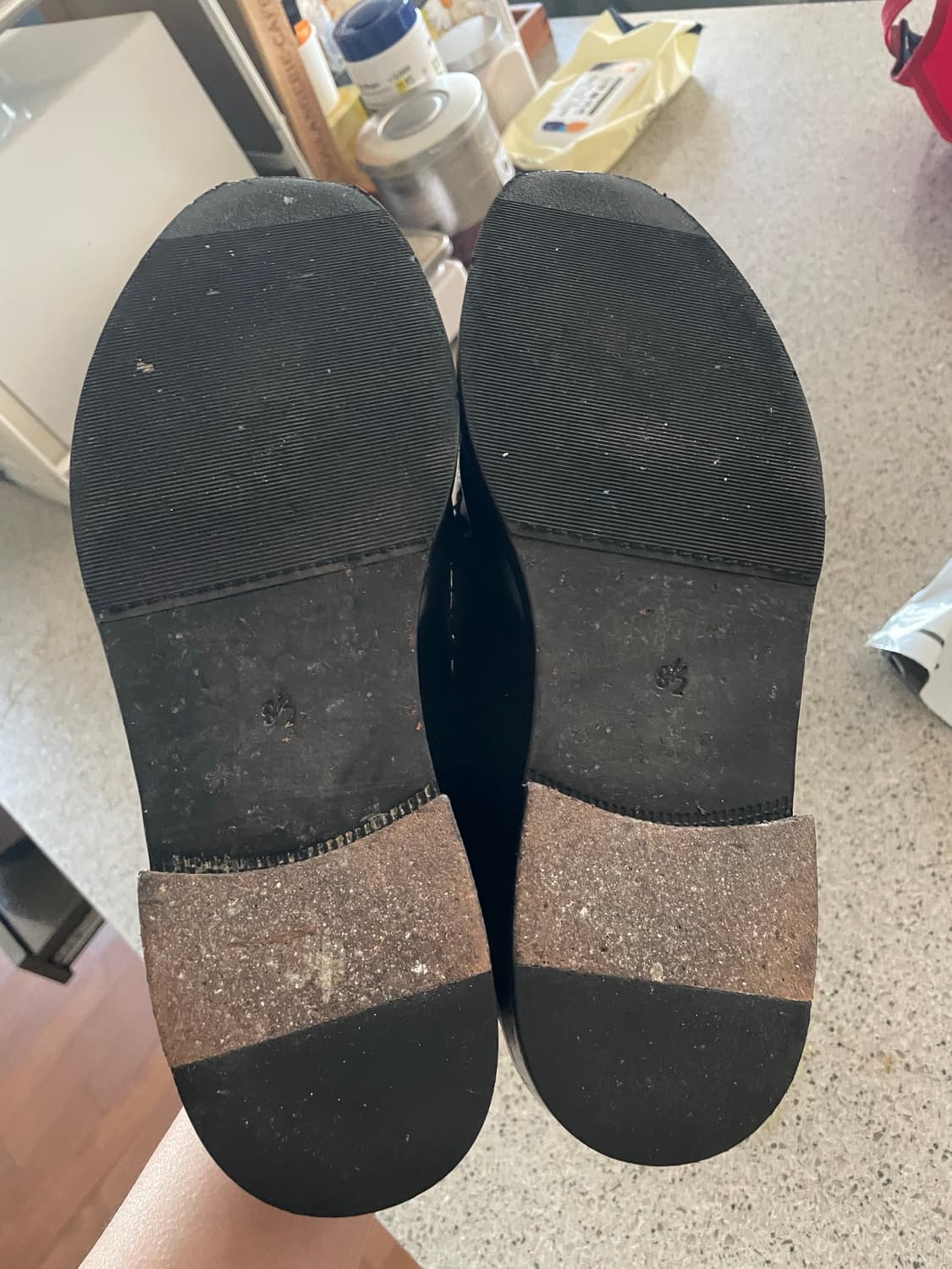 커스텀 멜로우 소가죽 로퍼팝니당 *사이즈는 8 1/2 입니다* 상품이미지4