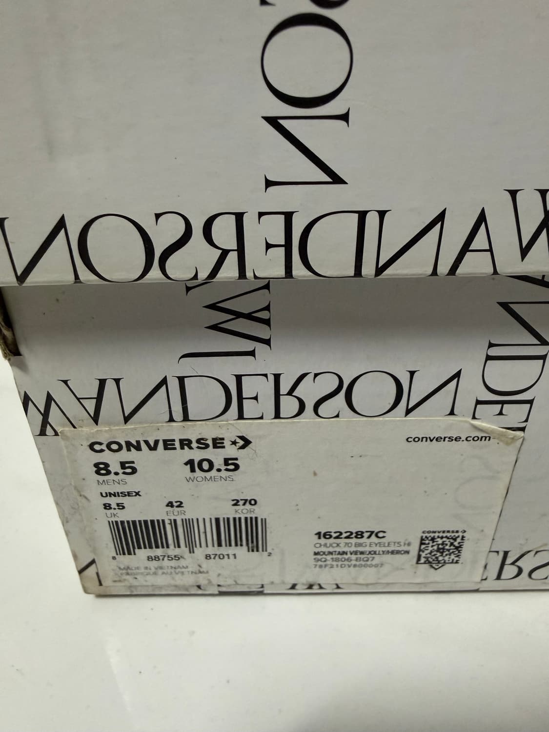컨버스 x jw anderson  하이탑 42 상품이미지2