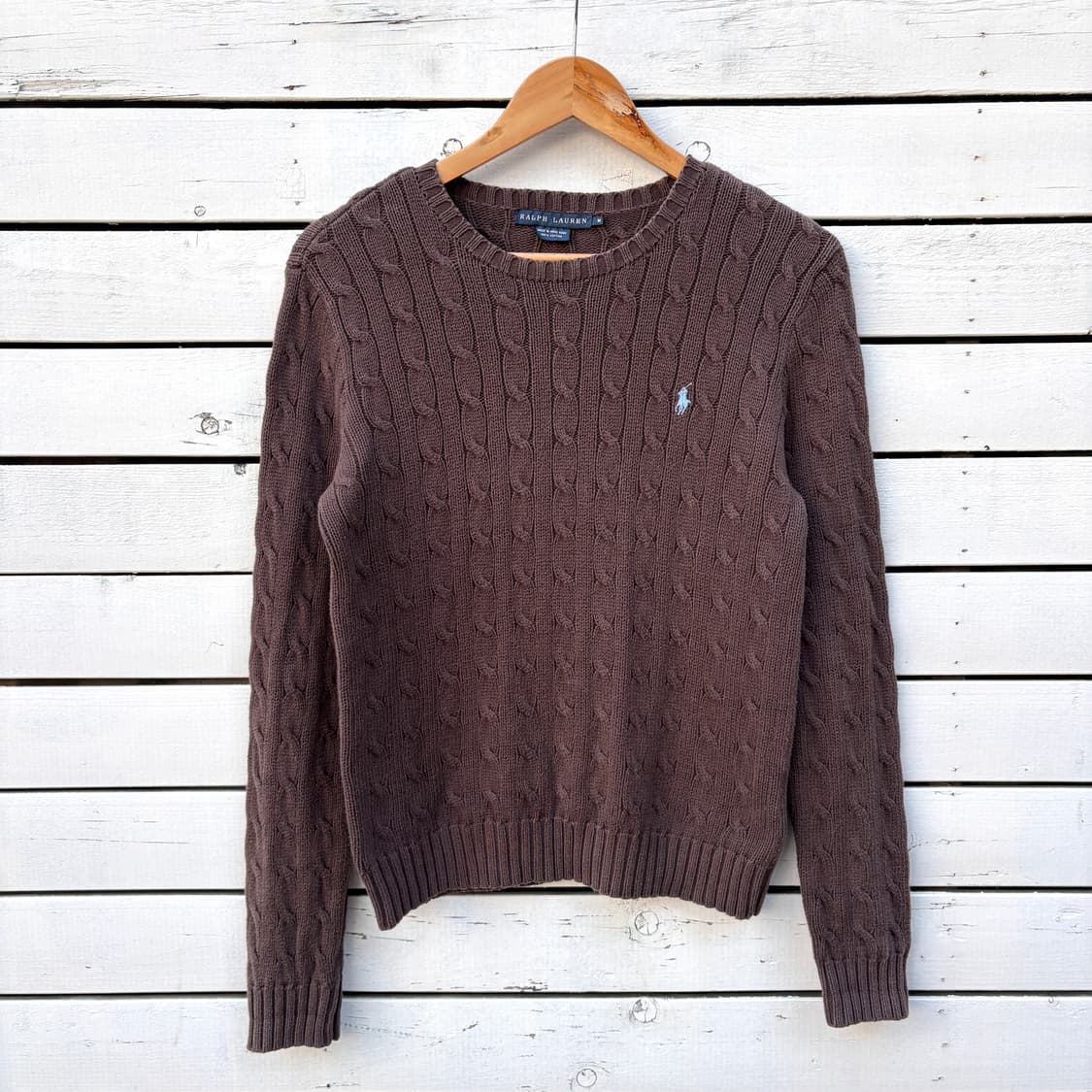 Polo 폴로 케이블 꽈배기 니트 상품이미지1