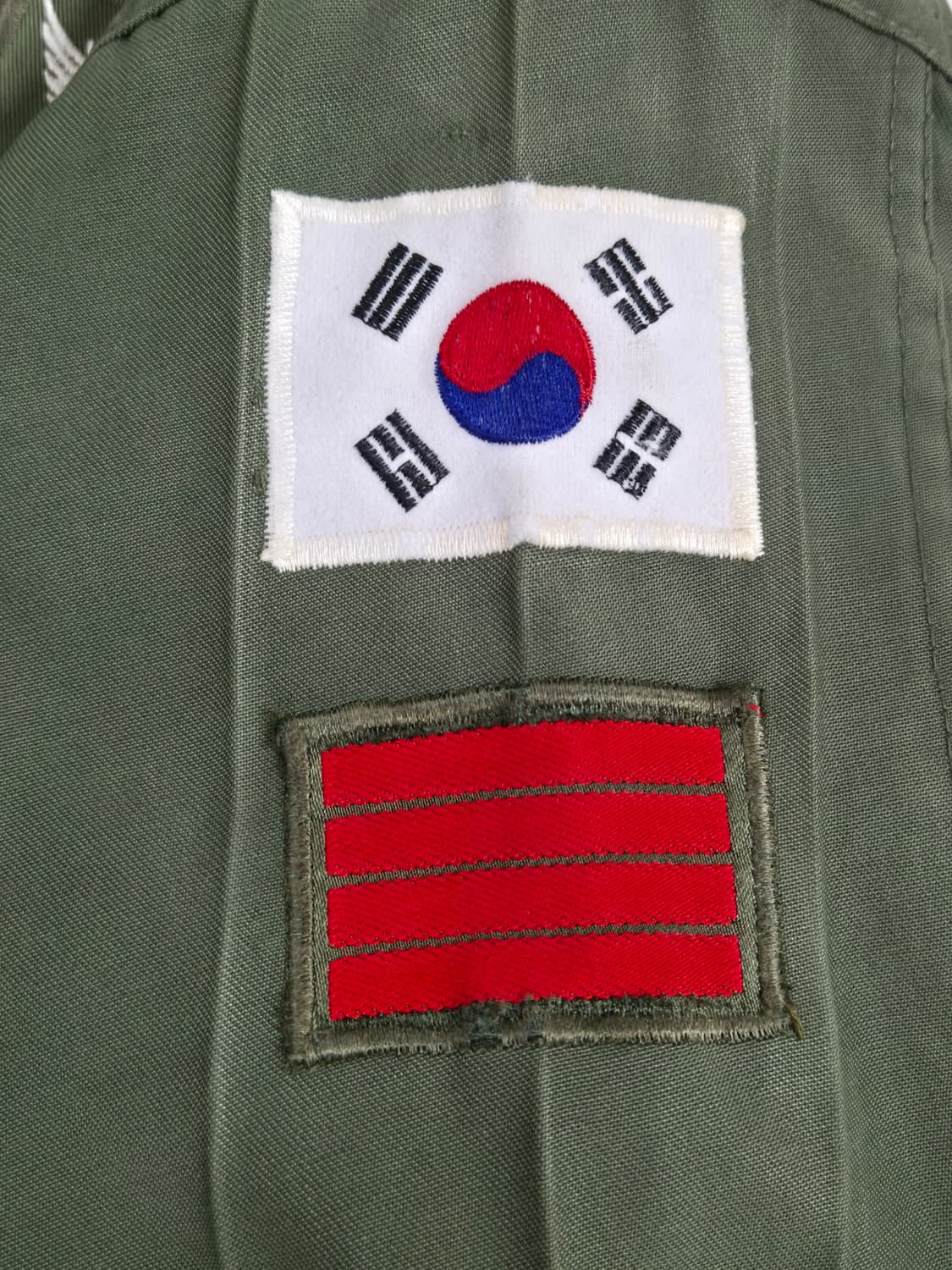 육군 구형 6사단 수색대대 병장 민무늬 야전상의 전투복 상의 자켓 (L) 상품이미지10