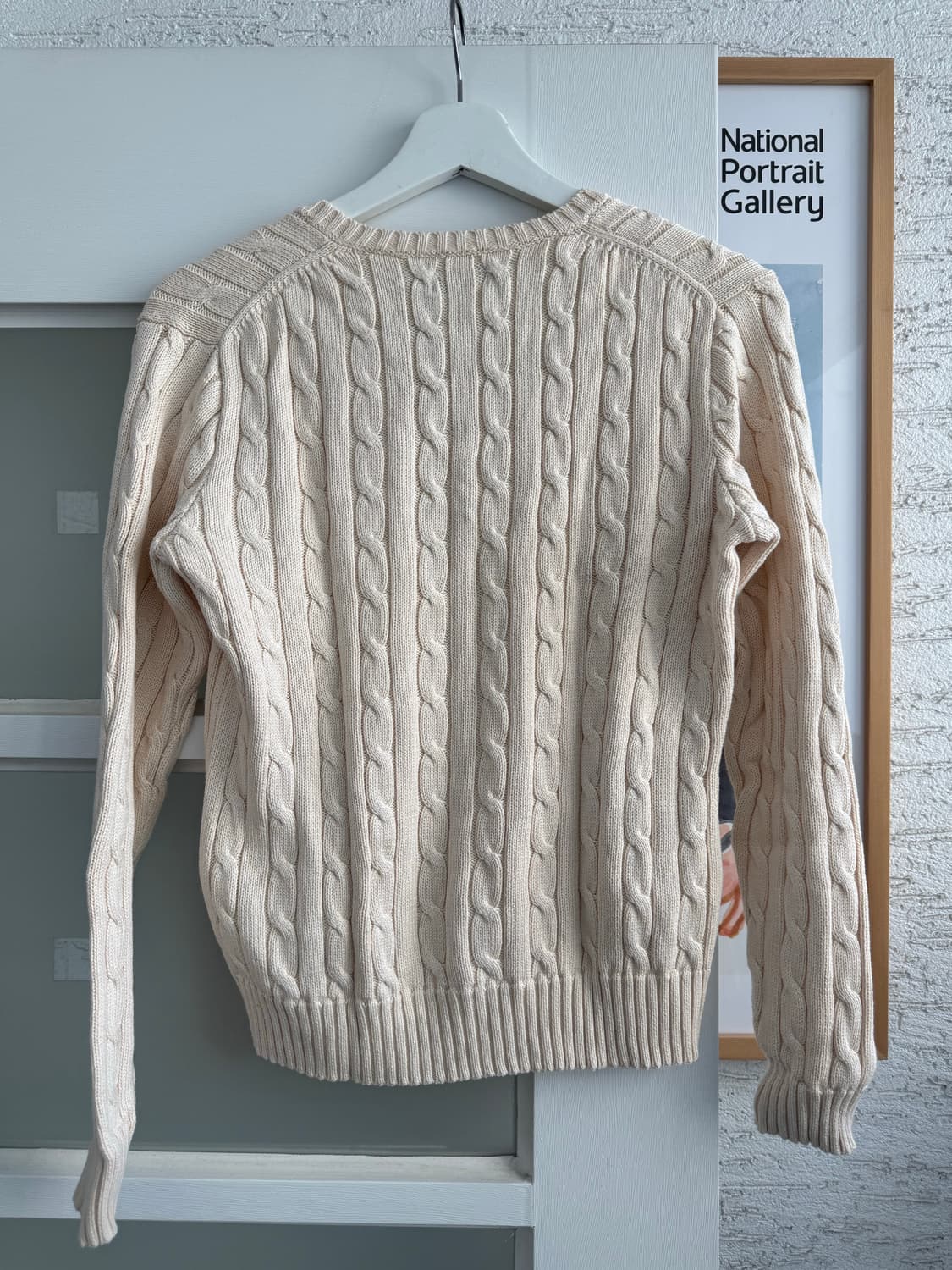 [폴로 랄프로렌] 케이블 니트 아이보리 M 상품이미지5