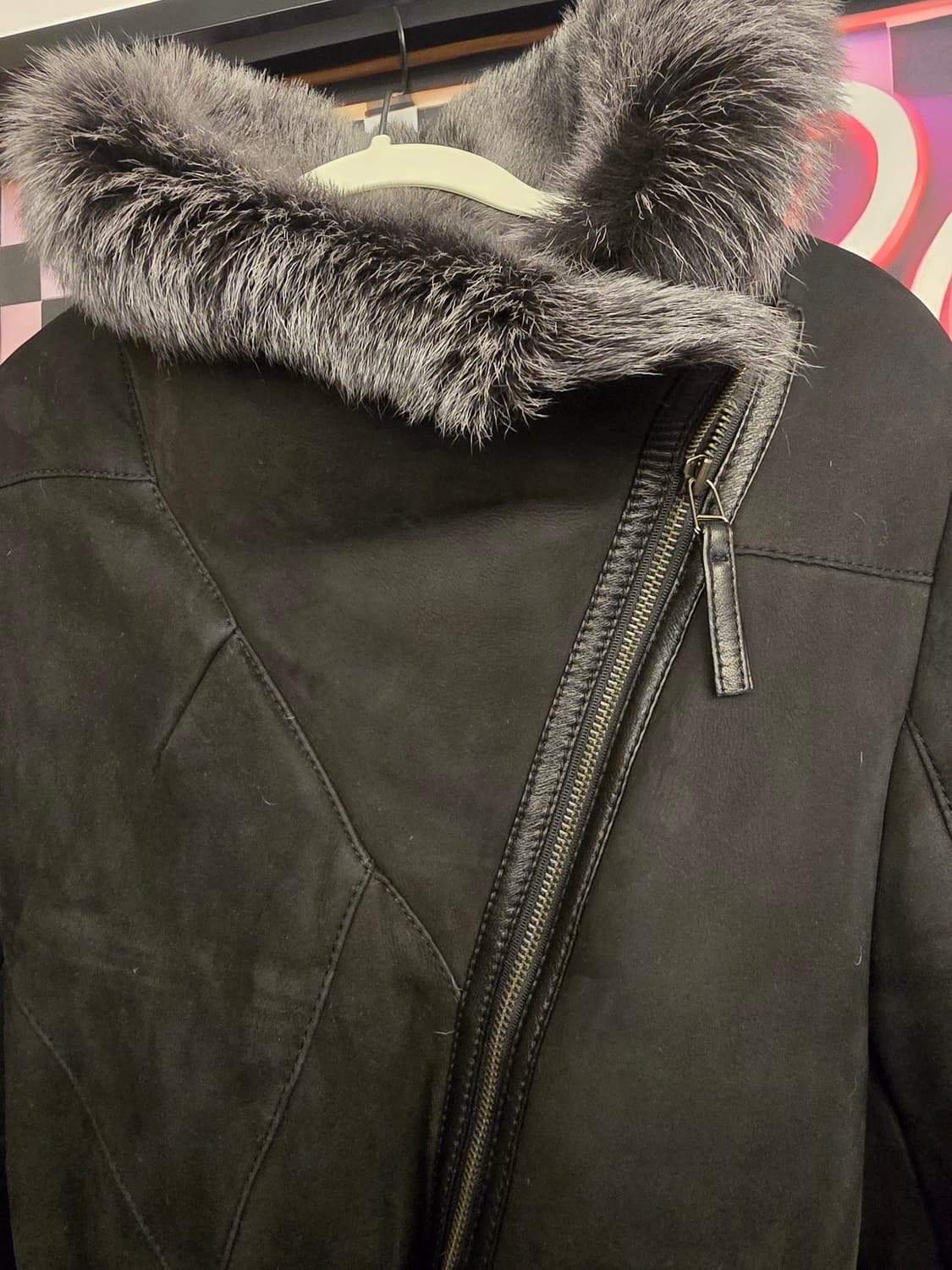 로보(ROBO)의 리버시블 토스카나 양털 무스탕 코트 상품이미지6