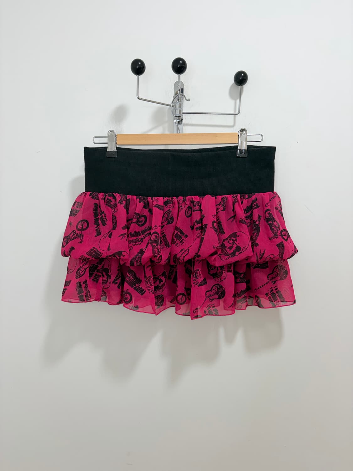 Joky gal 해골 스컬 캉캉 스커트 치마 해 상품이미지5