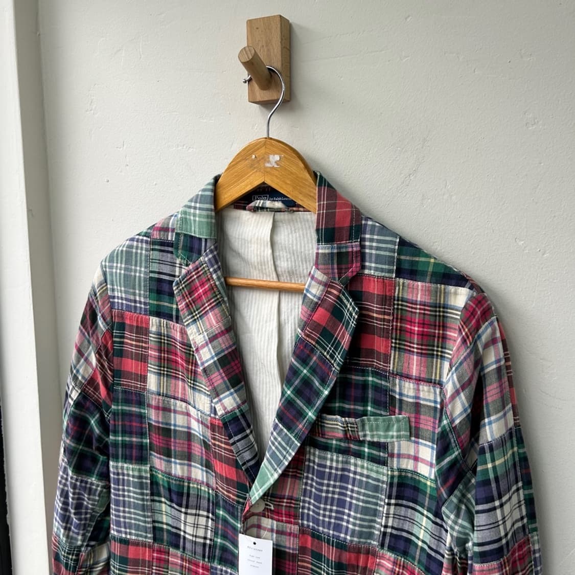 16491 - 폴로 랄프로렌 패치워크 마드라스 자켓 (42R) 상품이미지1