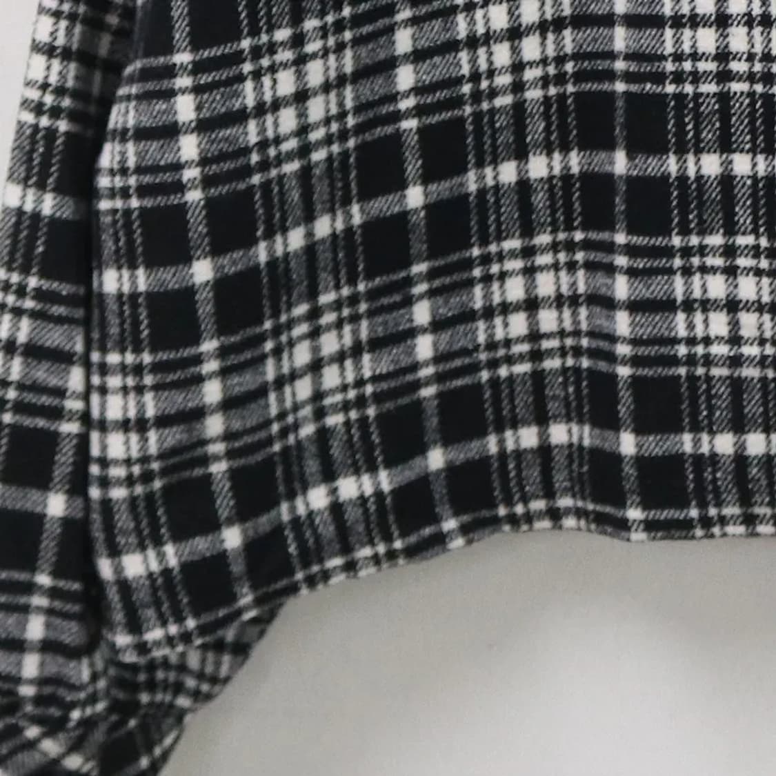 RADARISTA Y2K 체크 반크롭 셔츠 61410 상품이미지7