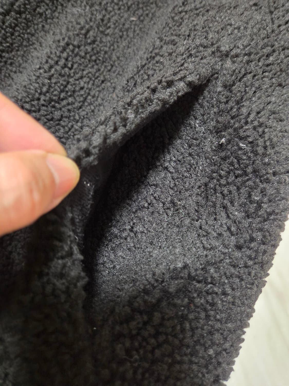 안다르 서스테이너블 쉐르파 롱 코트 상품이미지6