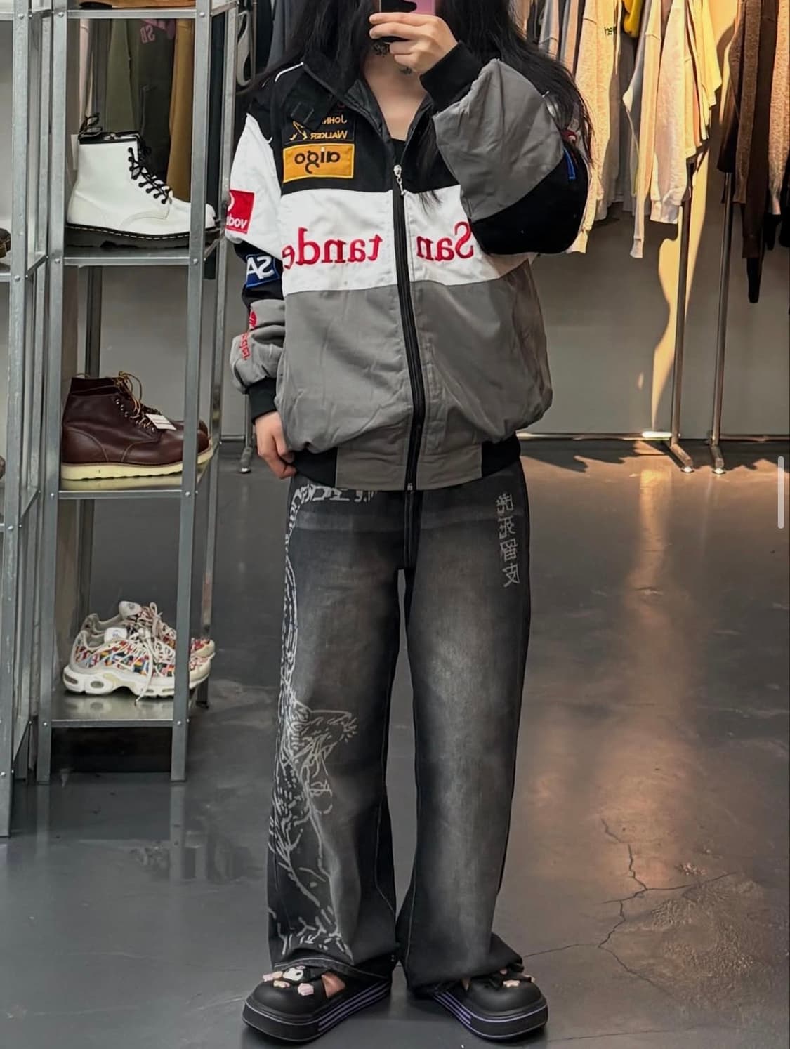 메르세데스 벤츠 F1 레이싱 재킷 A1701 상품이미지1