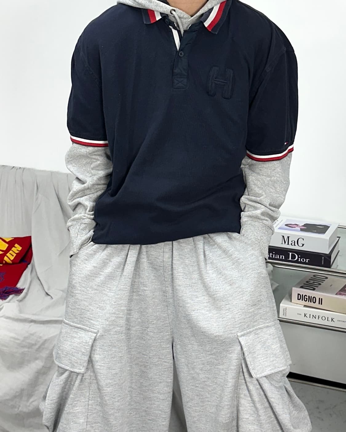 타미 힐피거 네이비 pk XL 상품이미지1