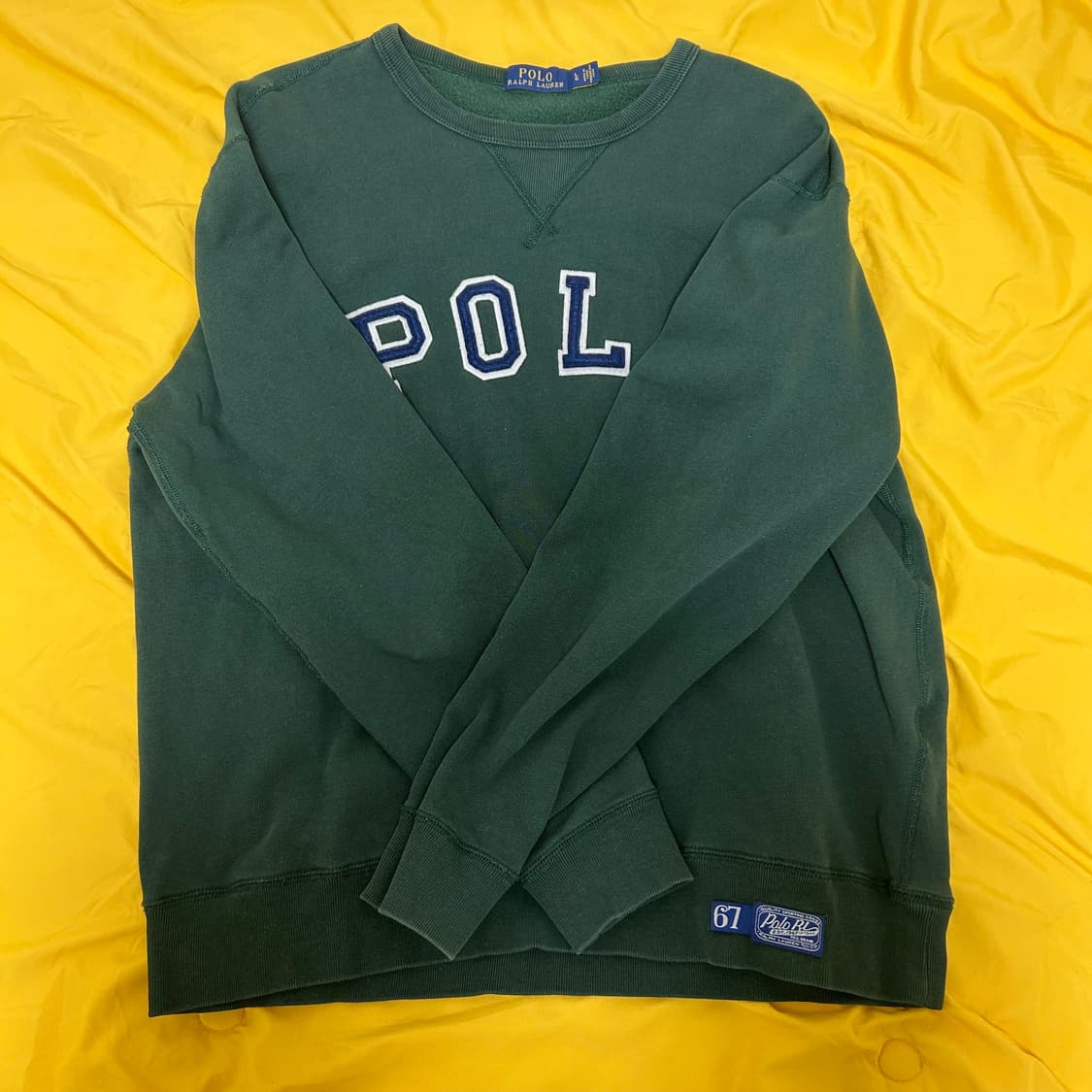 폴로 랄프로렌 딥그린 맨투맨 상품이미지1