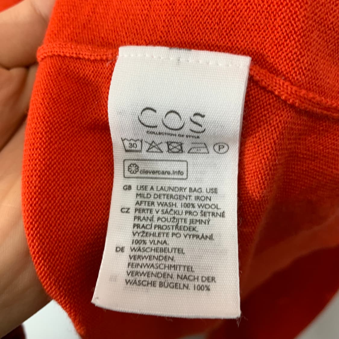 코스 코발트 라운드 니트 상품이미지4