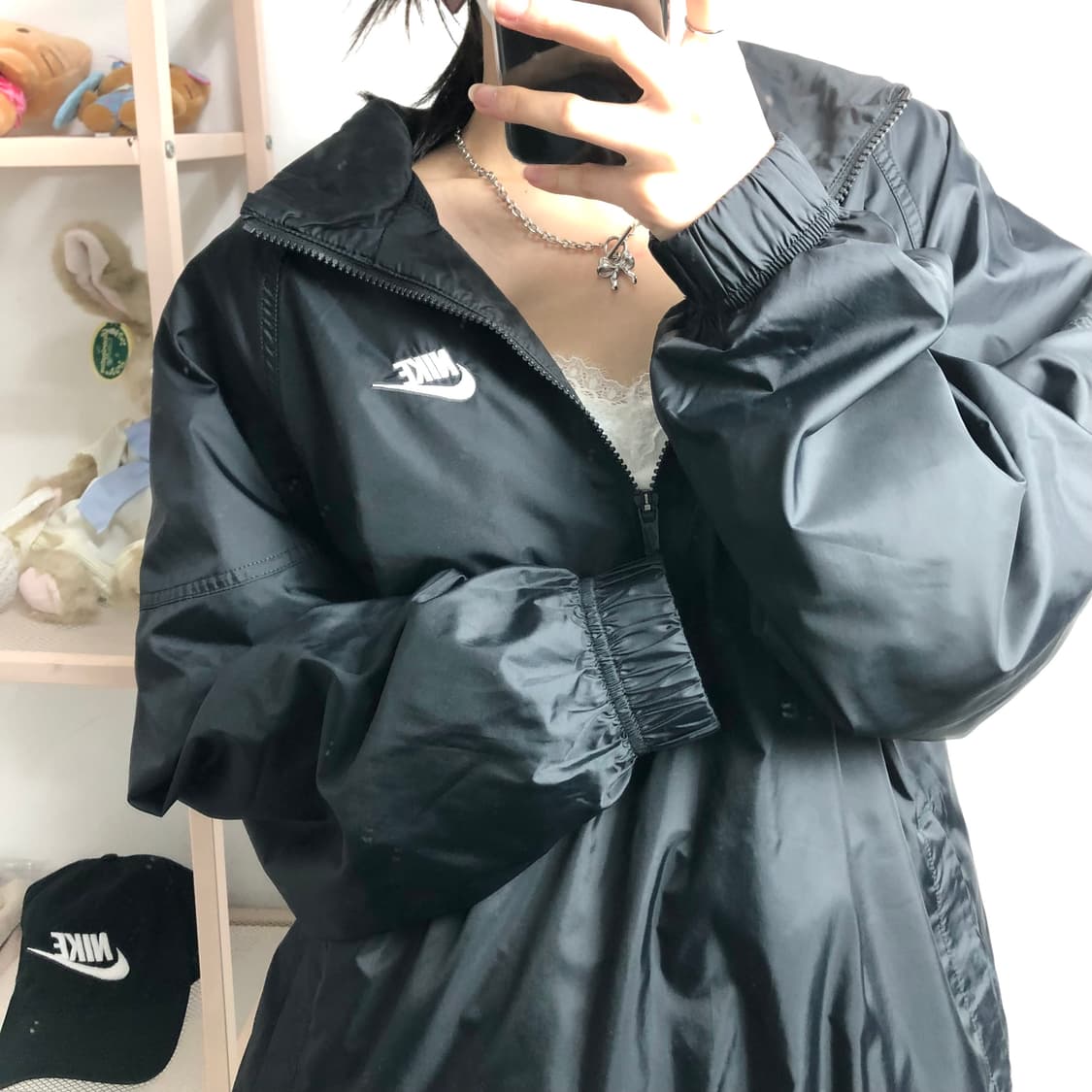 나이키 동그리 새상품급 반집업 바람막이 상품이미지4