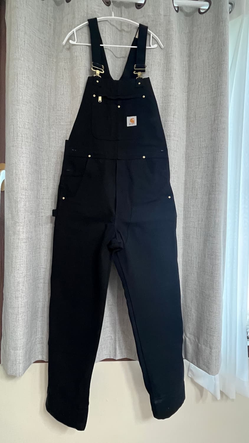 칼하트 빕 데님 오버롤 멜빵바지 상품이미지1