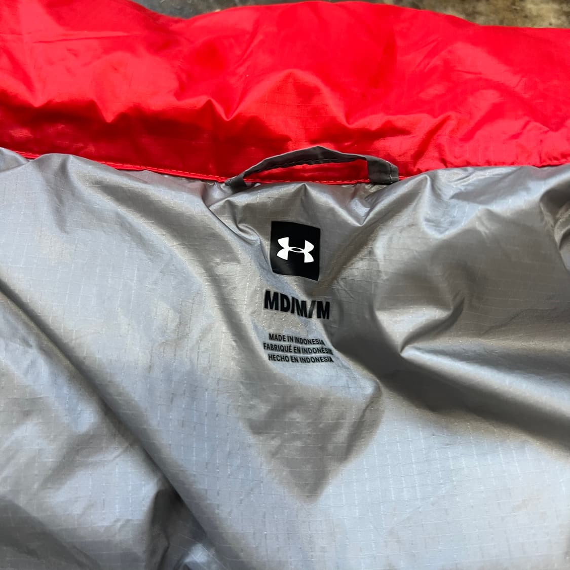 M) 언더아머 덕다운 숏패딩점퍼 자켓 오리털 패딩 상품이미지4