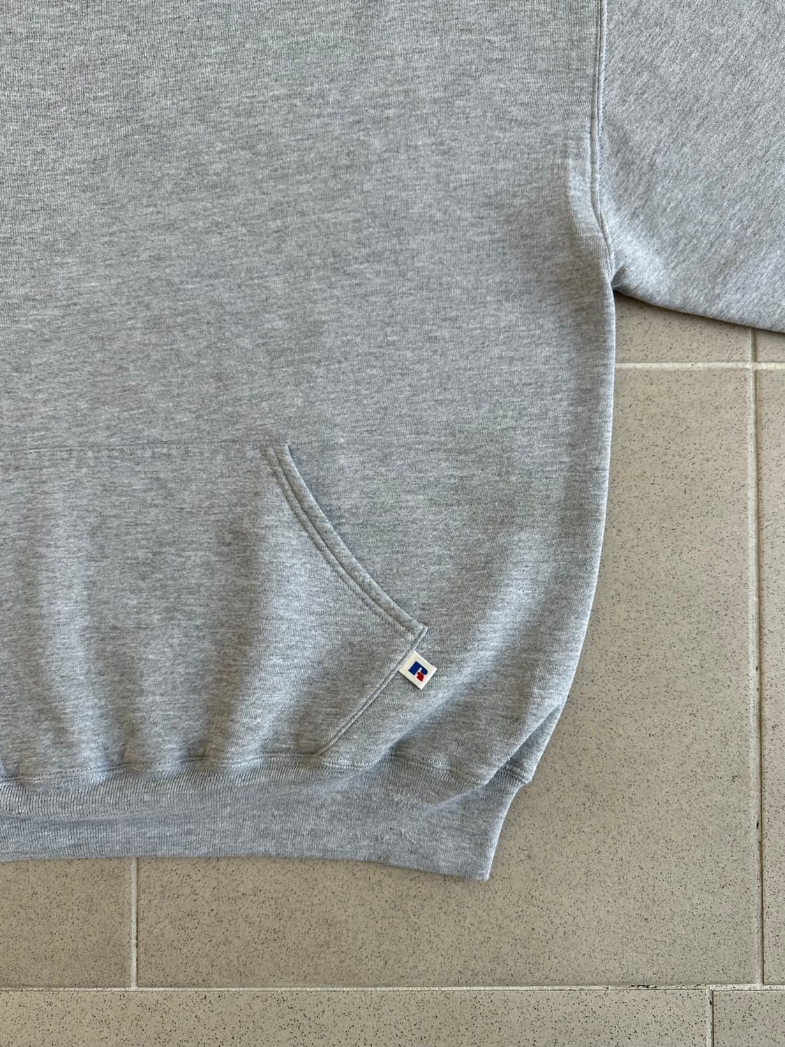 90s 빈티지 러셀 후드 그레이 XL 상품이미지3