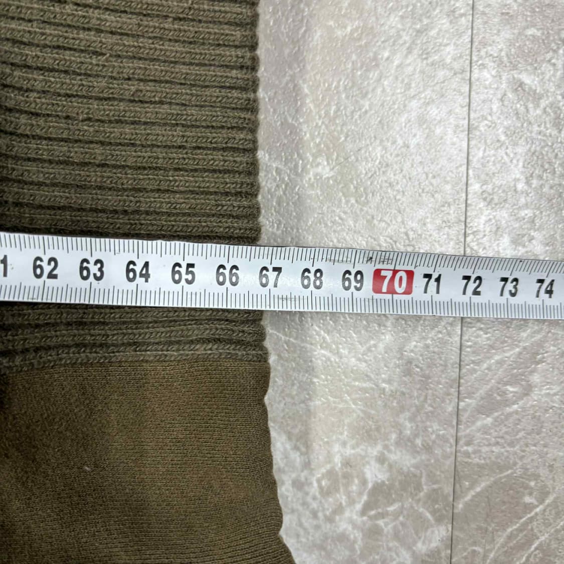 아베크롬비 y2k 울프죠 카키 양털 대장급 후드집업 희귀져지(M) 상품이미지7