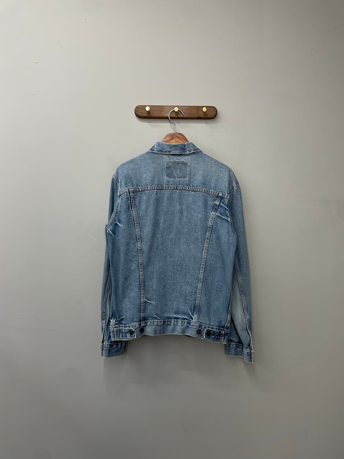 리바이스 워시드 연청 데님 트러커 자켓 H1247 상품이미지4