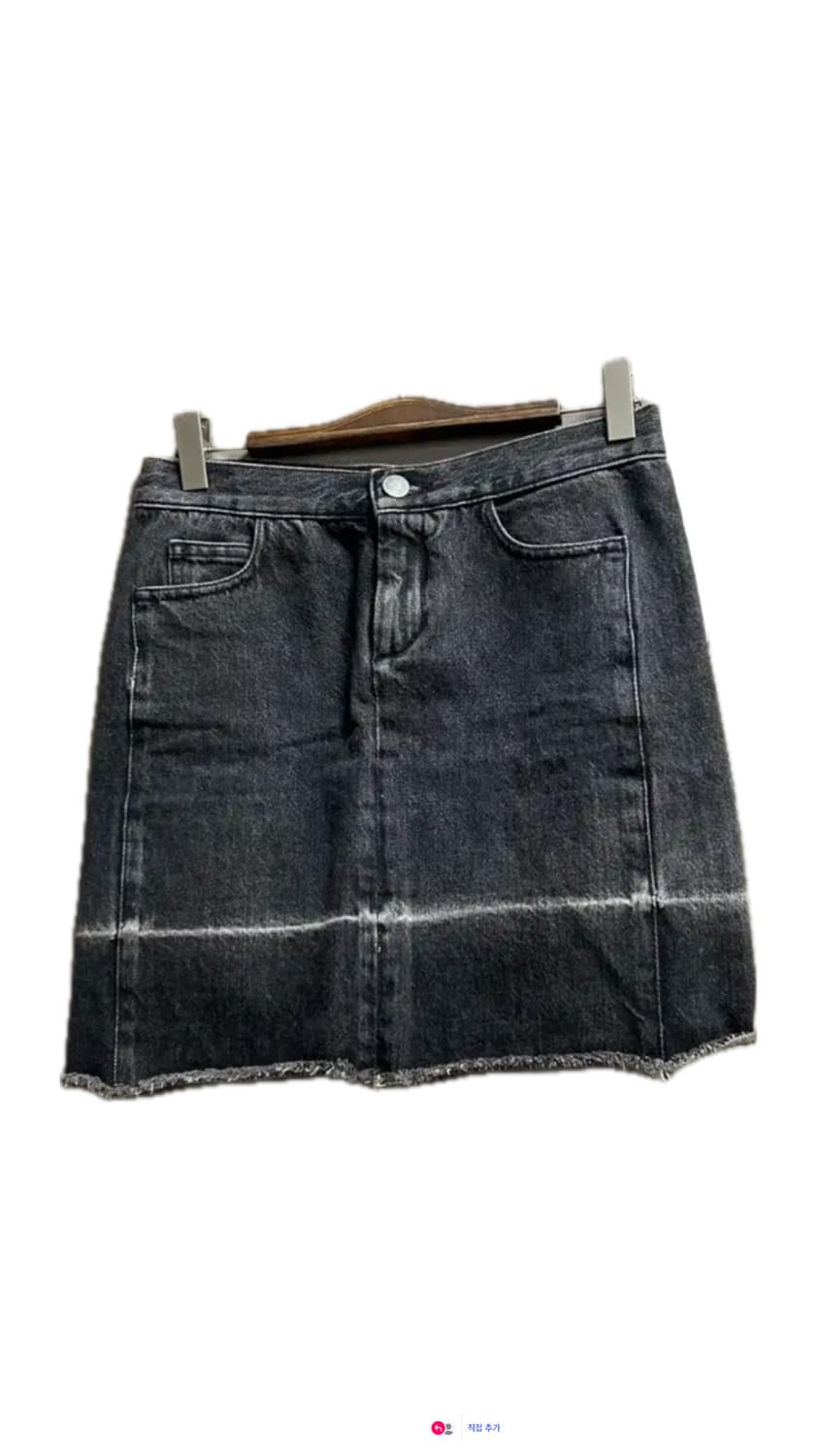 MM6 black denim skirt 데님 스커트 상품이미지1