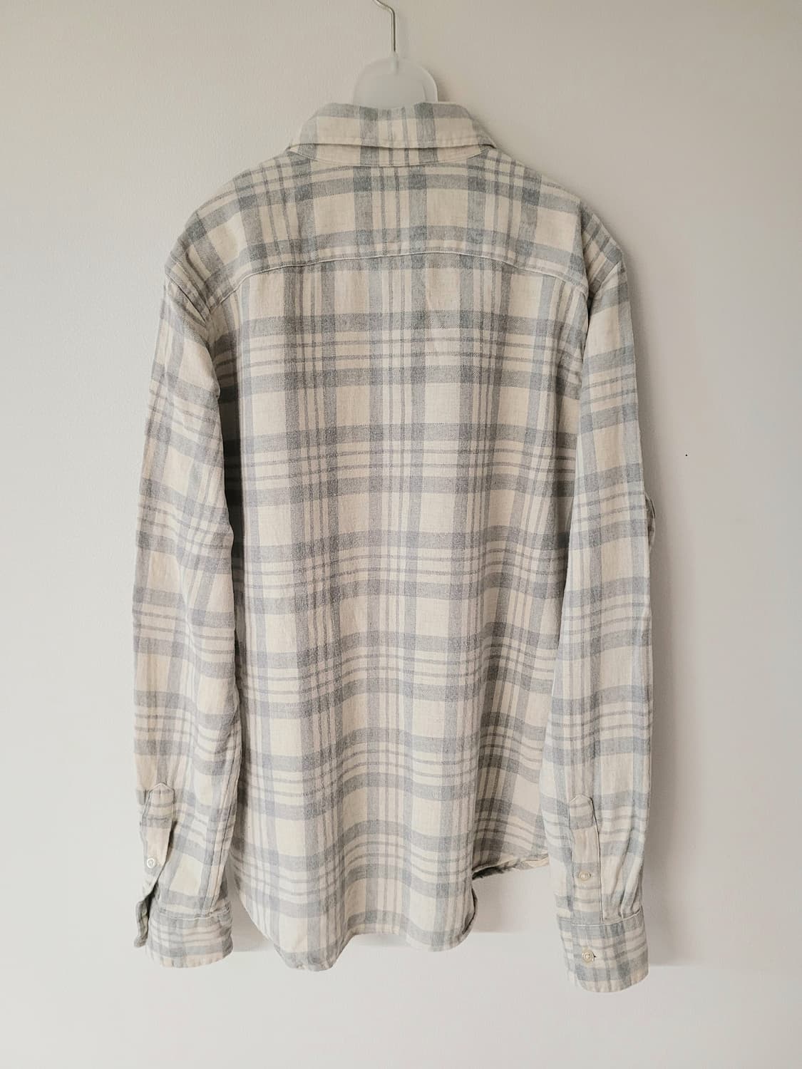 폴로 랄프로렌 클래식 플란넬 체크 셔츠 M 상품이미지2