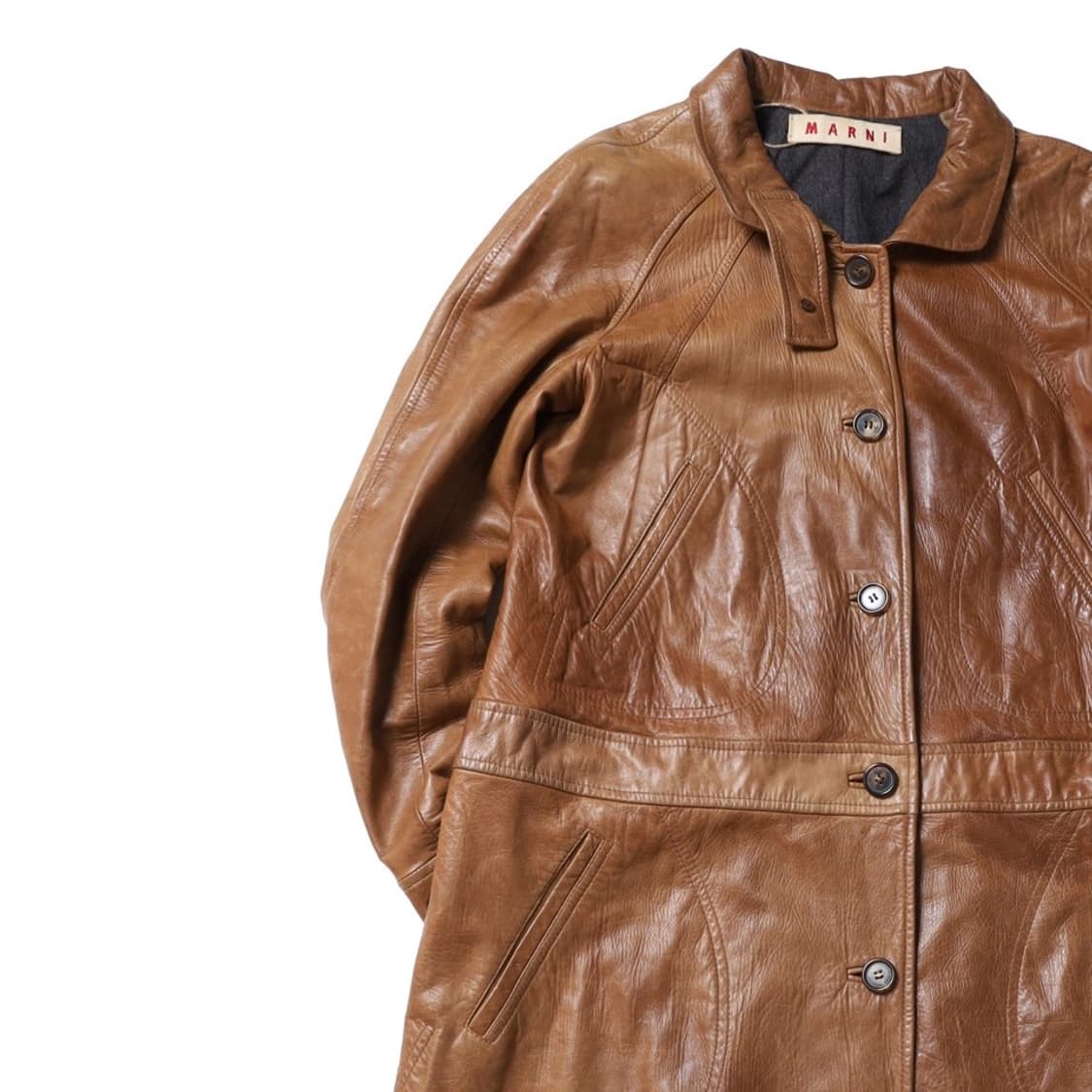 마르니 MARNI Leather Coat   상품이미지3