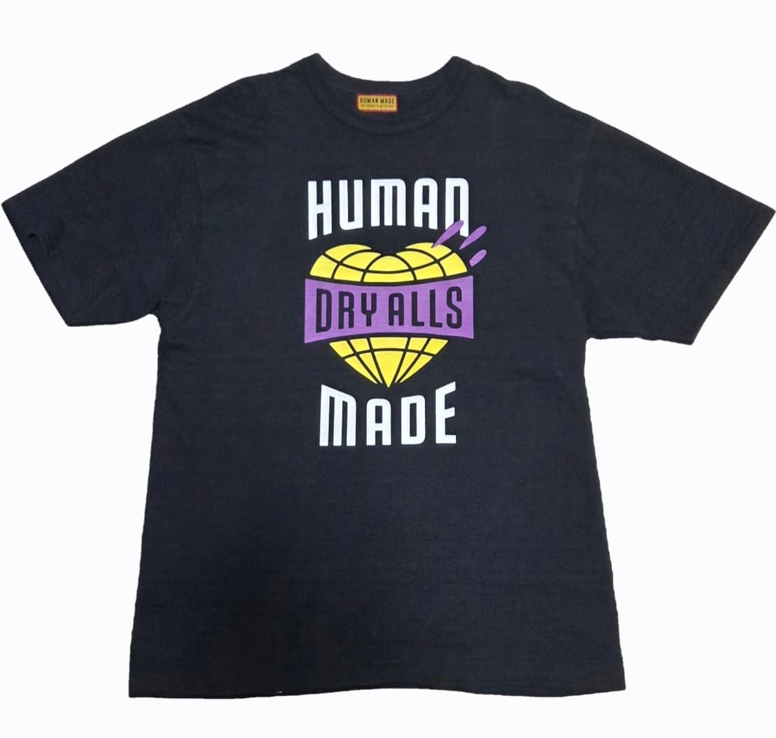 휴먼메이드 반팔 티셔츠 블랙 상품이미지2