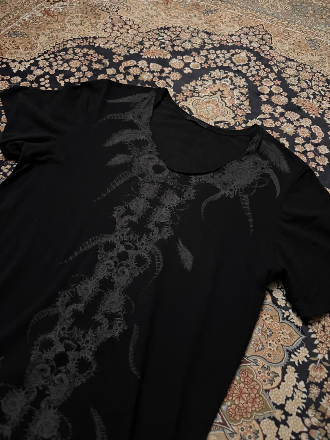 Kmrii background printed t-shirt 상품이미지2