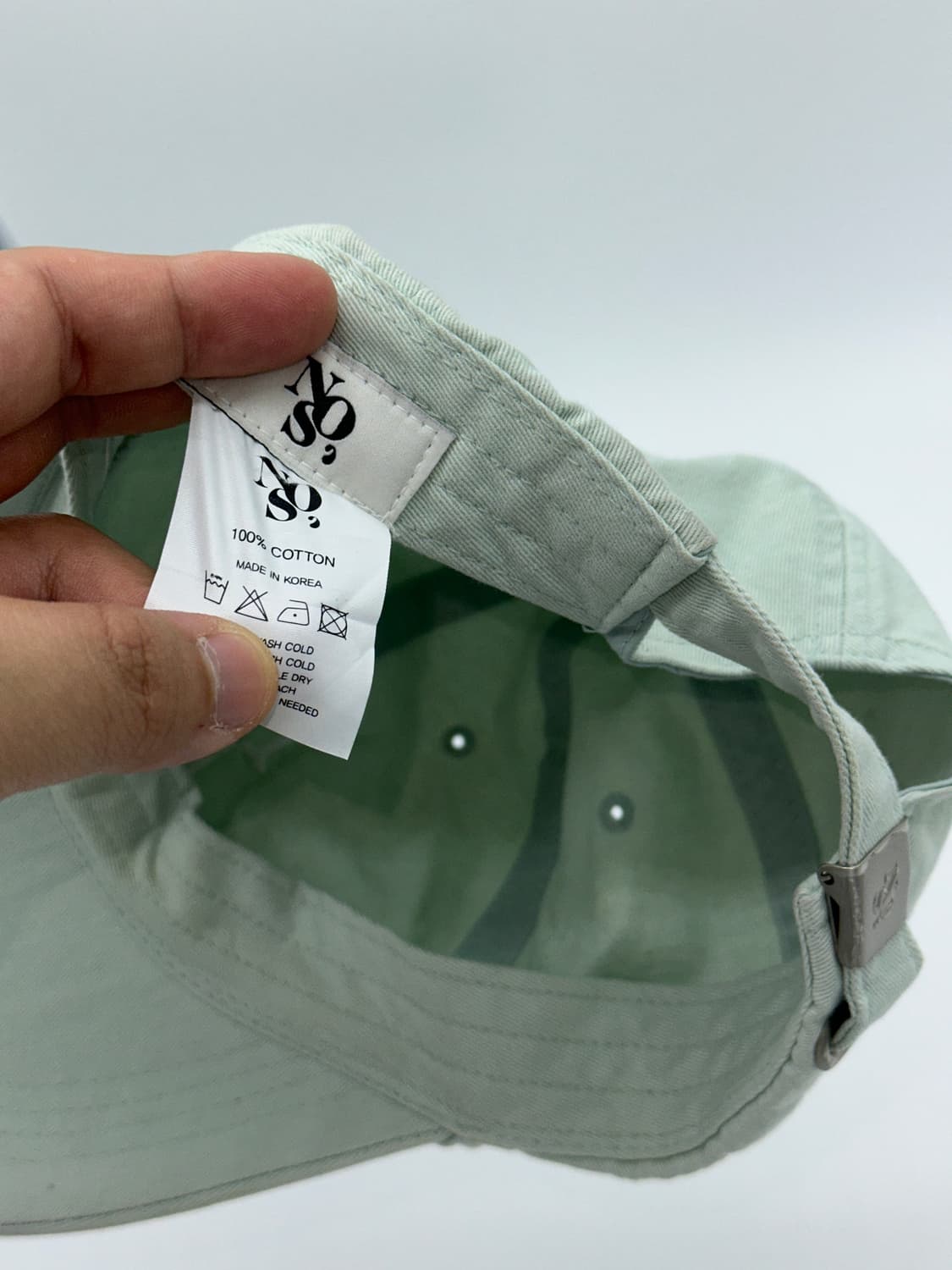 [F] NOS7 손흥민 민트 볼캐 모자 상품이미지7