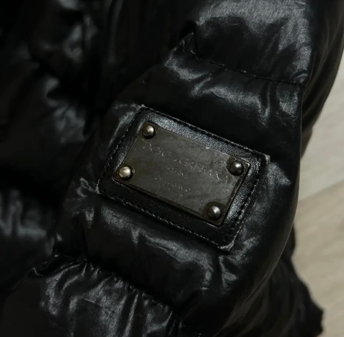 돌체앤가바나 스퀘어 퀼팅 메탈로고 패딩 (52) 상품이미지8