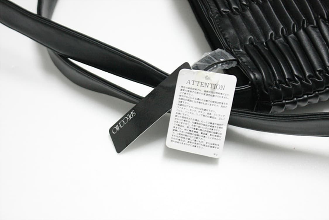 SPECCHIO 스피치오 플리츠 가방 새제품 상품이미지8