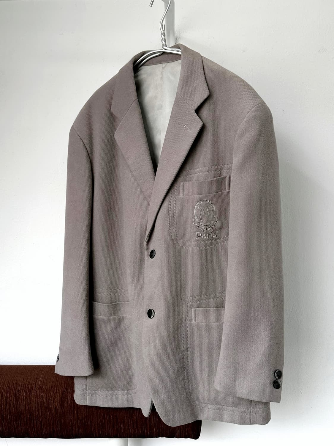 Micro boucle fabric over jacket 상품이미지4