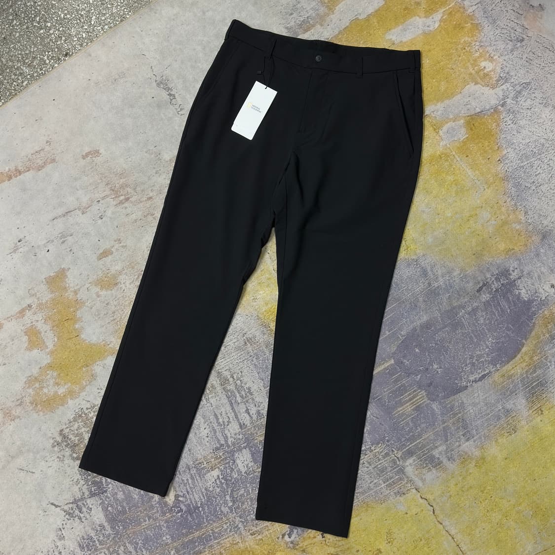 내셔널지오그래픽 블랙 기능성바지 XL 상품이미지1