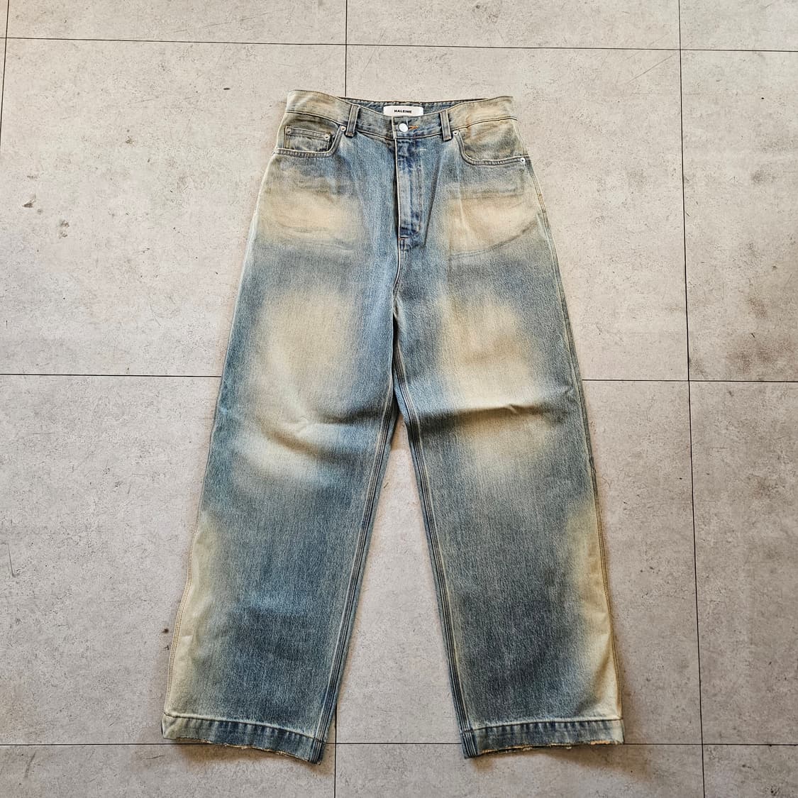 2 알렌느 왁스코팅진 팬츠 상품이미지3