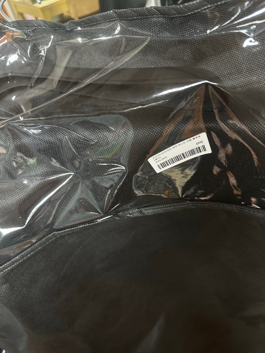  노이어 벨벳 웨스턴 크롭 블루종 (네이비) 상품이미지6