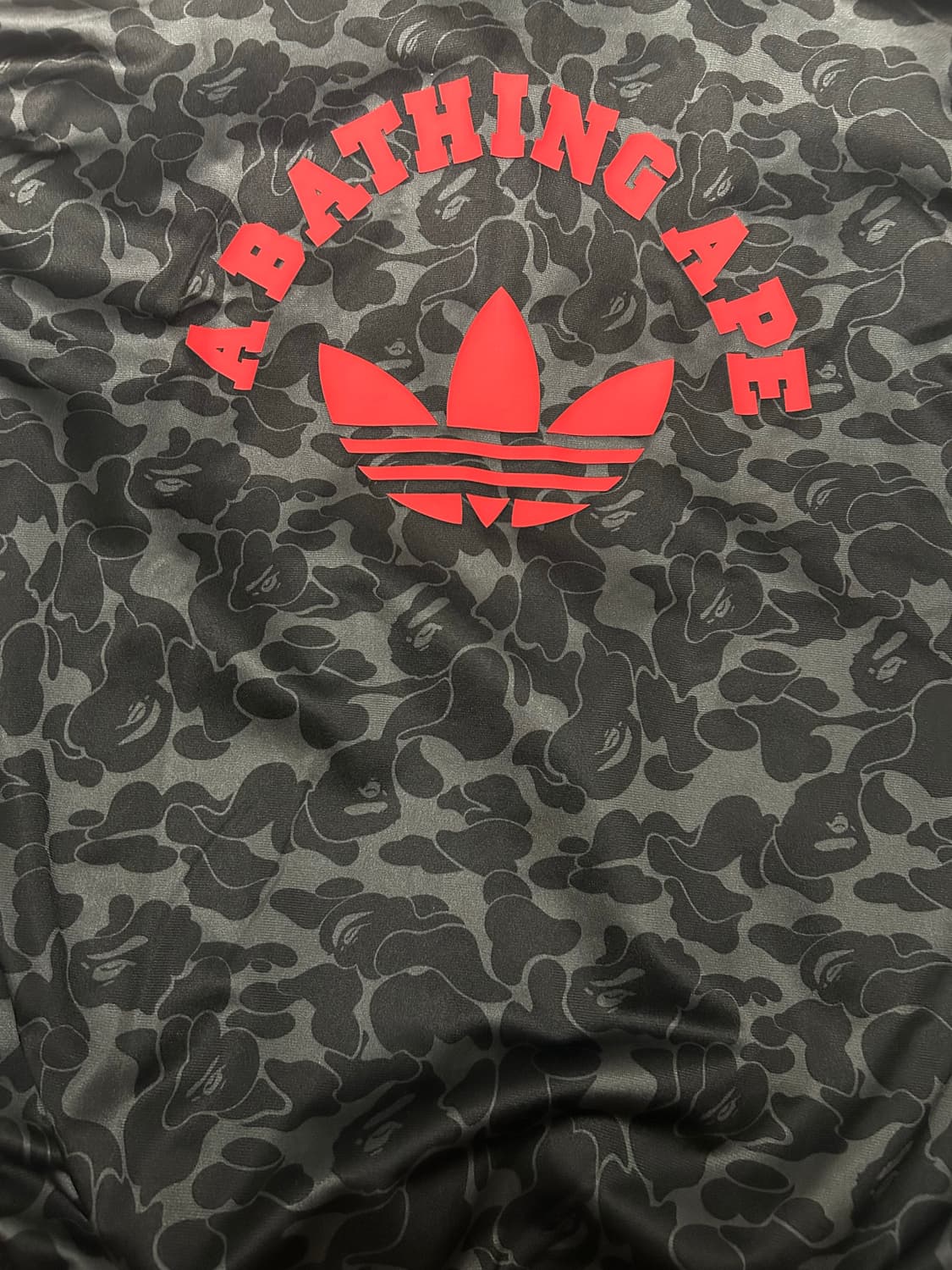 베이프 아디다스 져지 블랙 상품이미지3