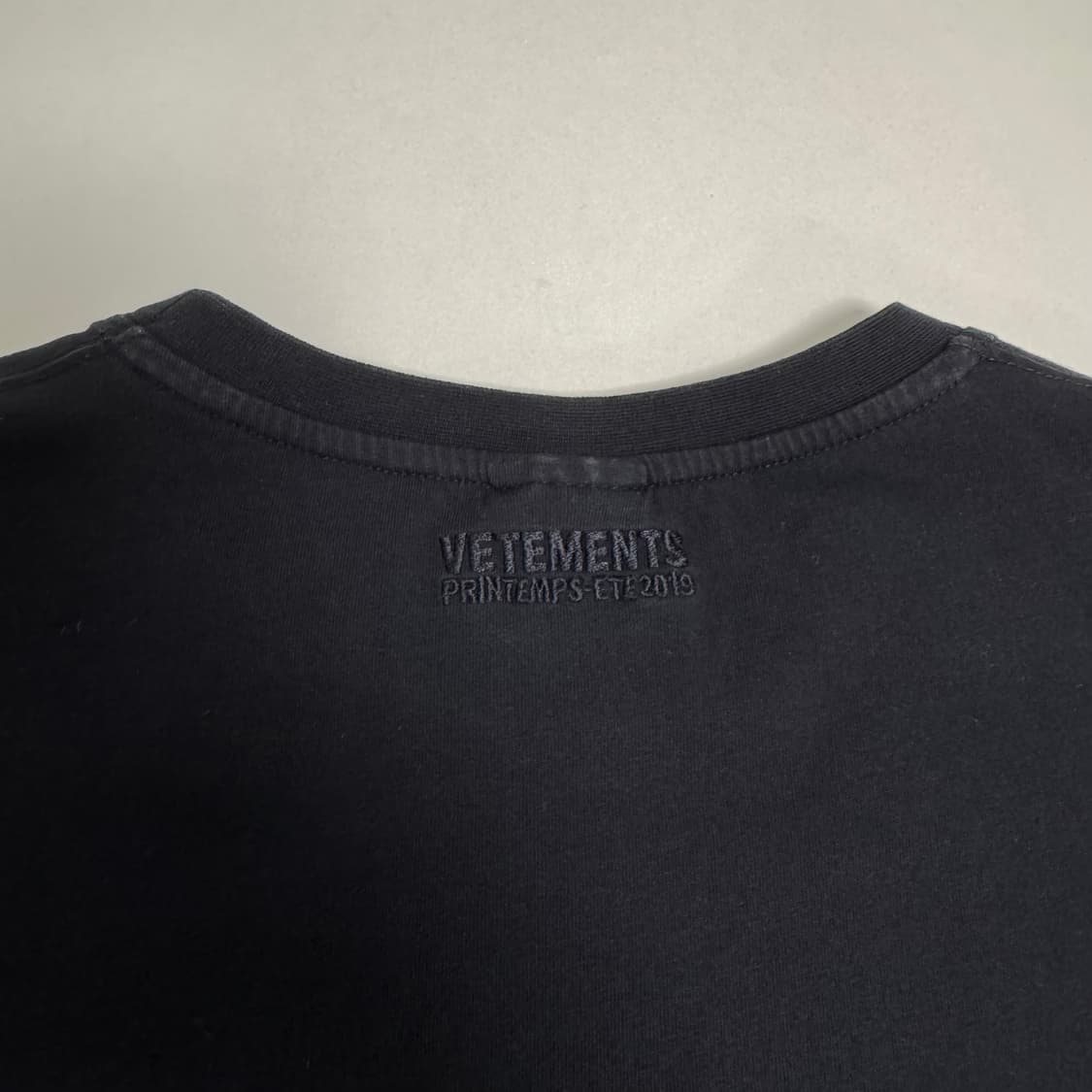 베트멍 블랙 네트워크 로고 반팔티셔츠 S 상품이미지5