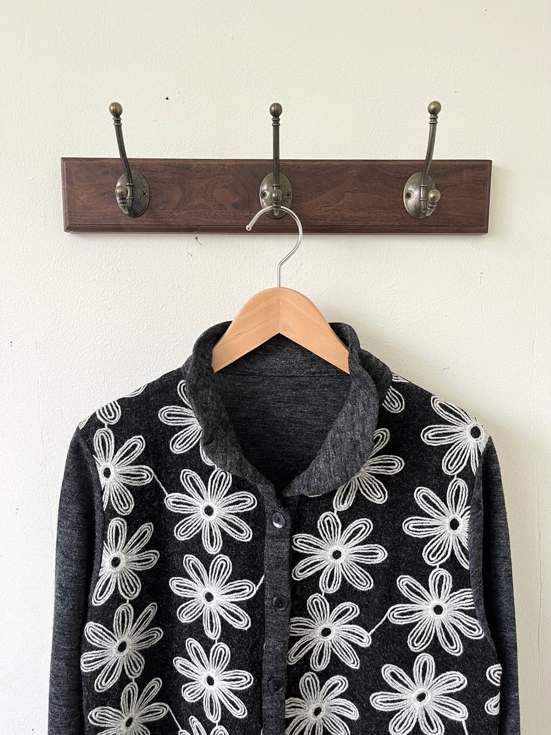 japan vtg 플라워 가디건 상품이미지2