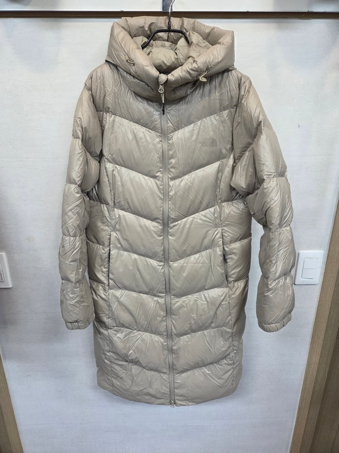 노스페이스 여성 rds 뉴 메트로 다운 롱패딩 L 상품이미지1